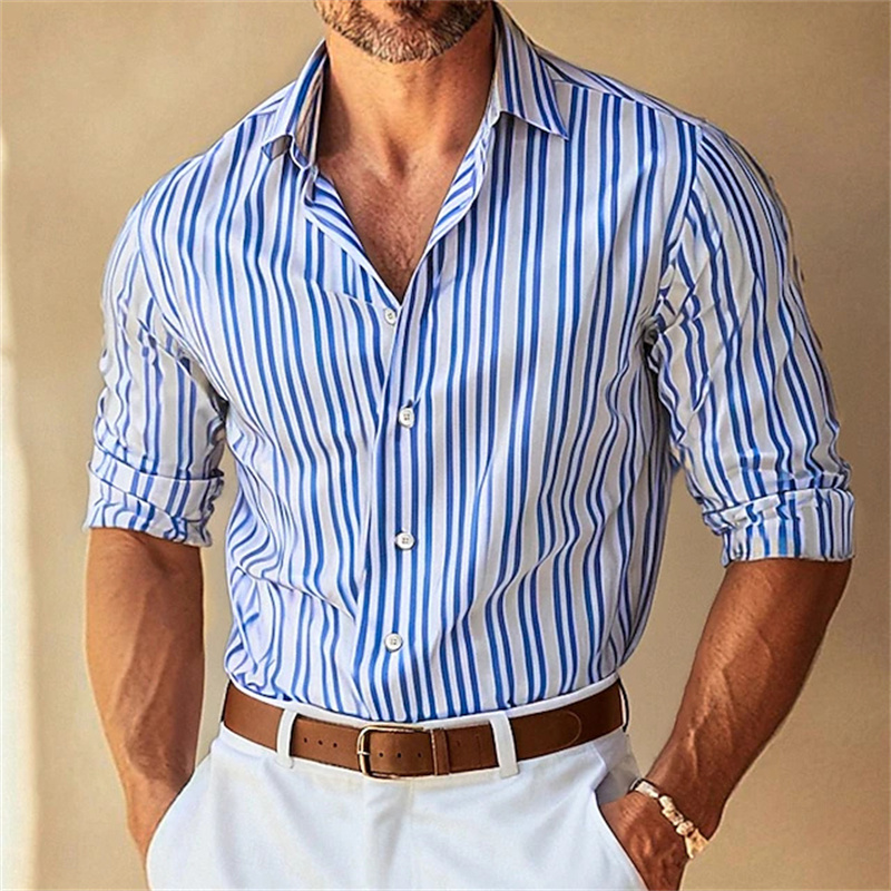 Large Men Formal Wear - 10가지 색상 남성 정장 라펠 버튼다운