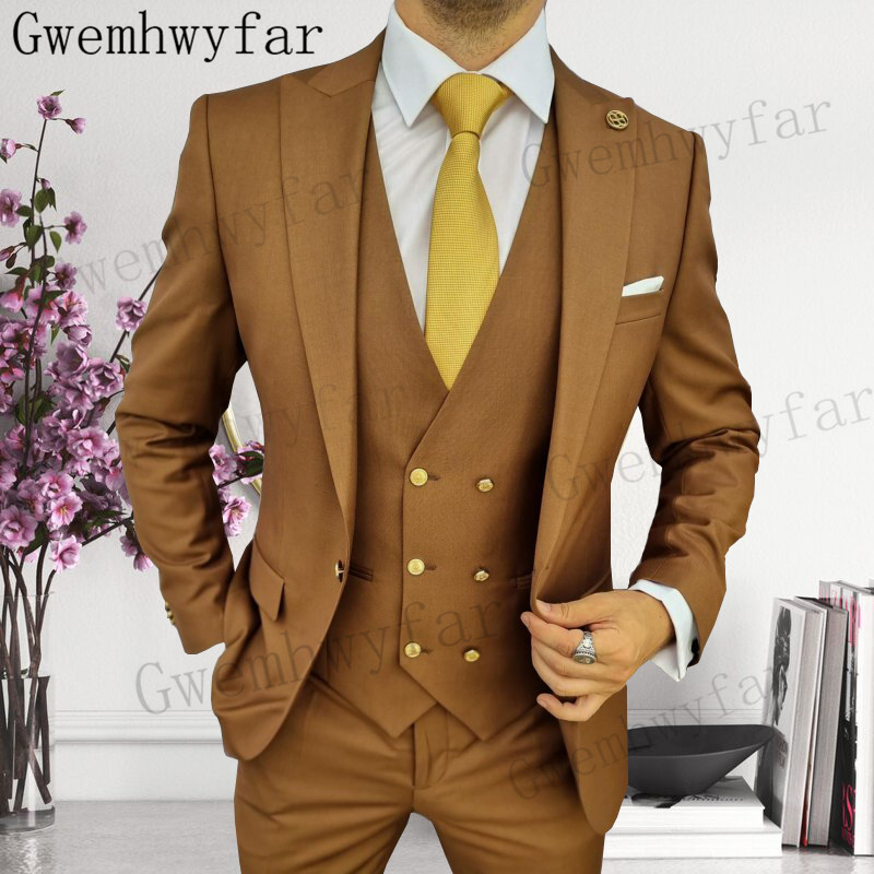 Gwenhwyfar 신랑 들러리 피크 라펠 턱시도 남성 - Formal Men Party Wear Jacket 리뷰 및 가격