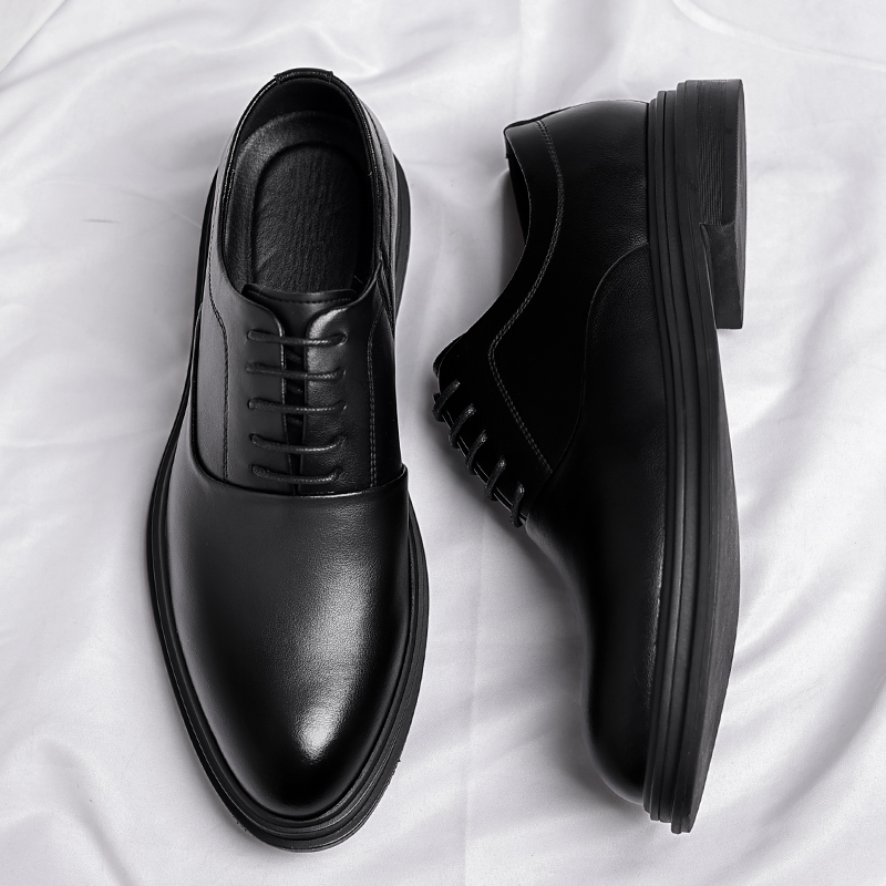 남성용 6CM 8CM 키높이 정장 가죽 구두 편안하고  - Men'S Formal Wear Slippers 리뷰 및 가격