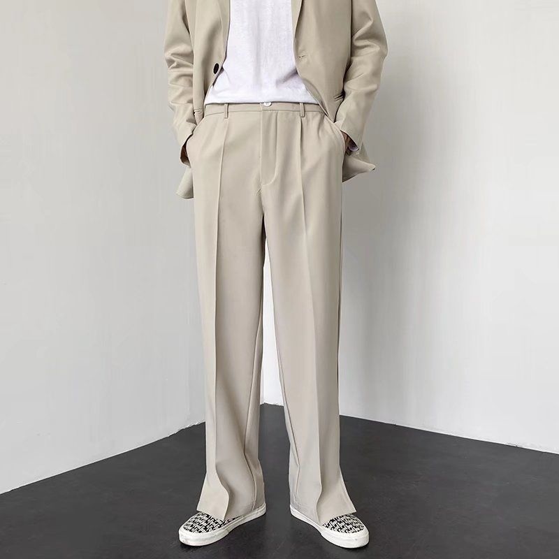 그레이 카키 블랙 정장 바지 남성 패션 사회 남성 드레 - Korean Men Formal Wear 리뷰 및 가격