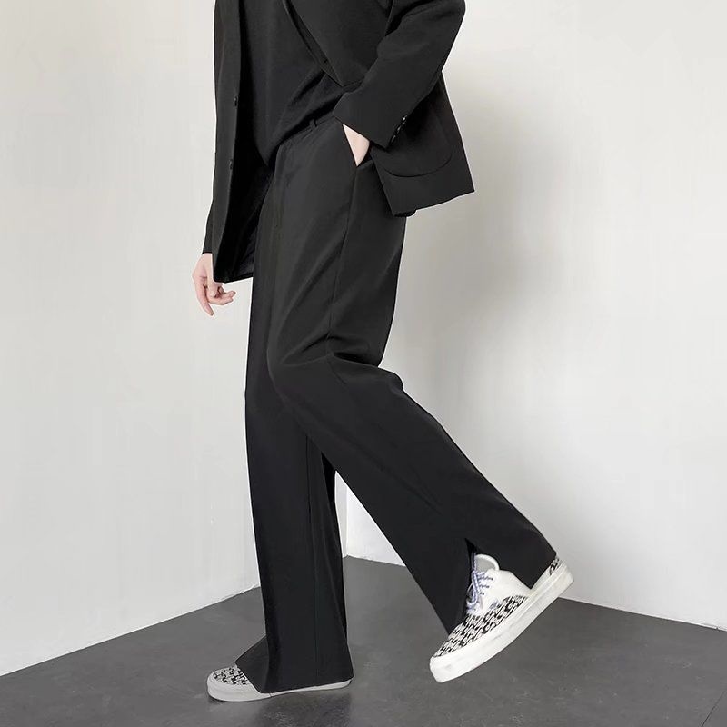 그레이 카키 블랙 정장 바지 남성 패션 사회 남성 드레 - Korean Men Formal Wear 리뷰 및 가격