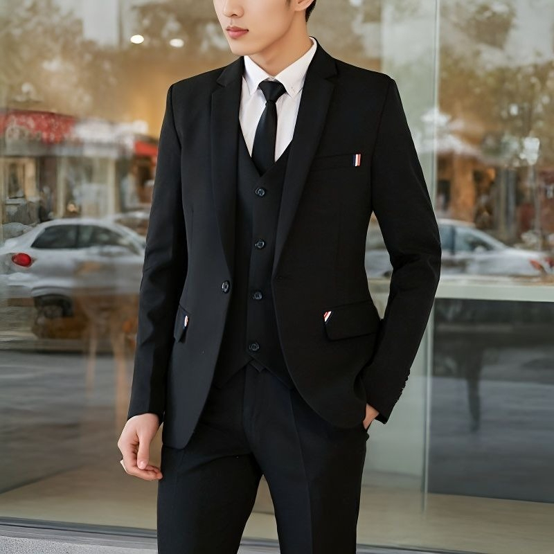 남성 2피스 슬림핏 정장 한국 스타일 비즈니스 웨딩 블 - Korean Men Formal Wear 리뷰 및 가격