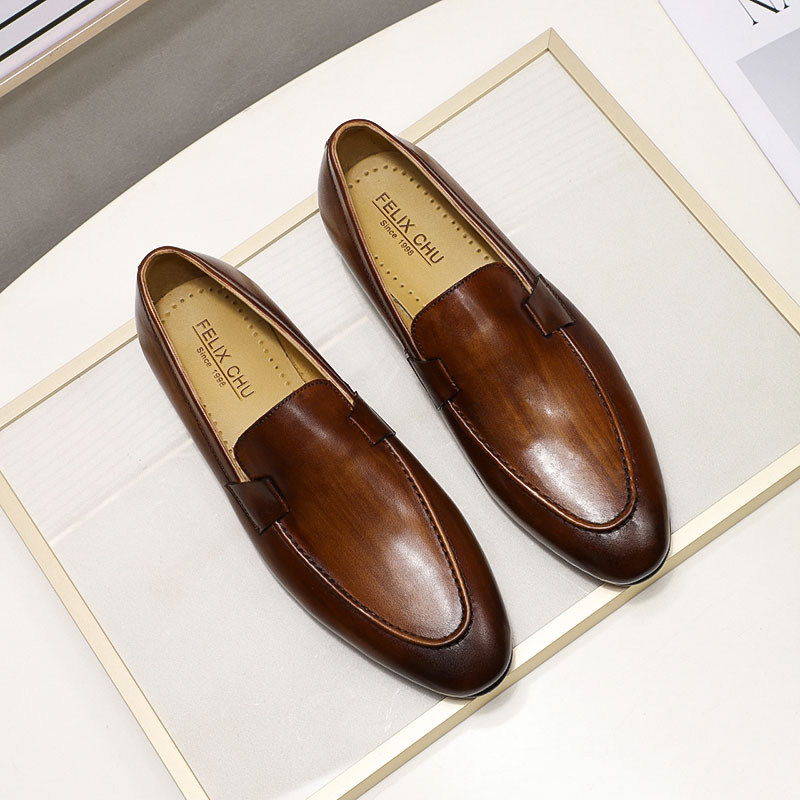 가을 여름 스타일 웨딩 파티 댄스를위한 남성 로퍼 블랙 - Men Formal Wear Brown 리뷰 및 가격
