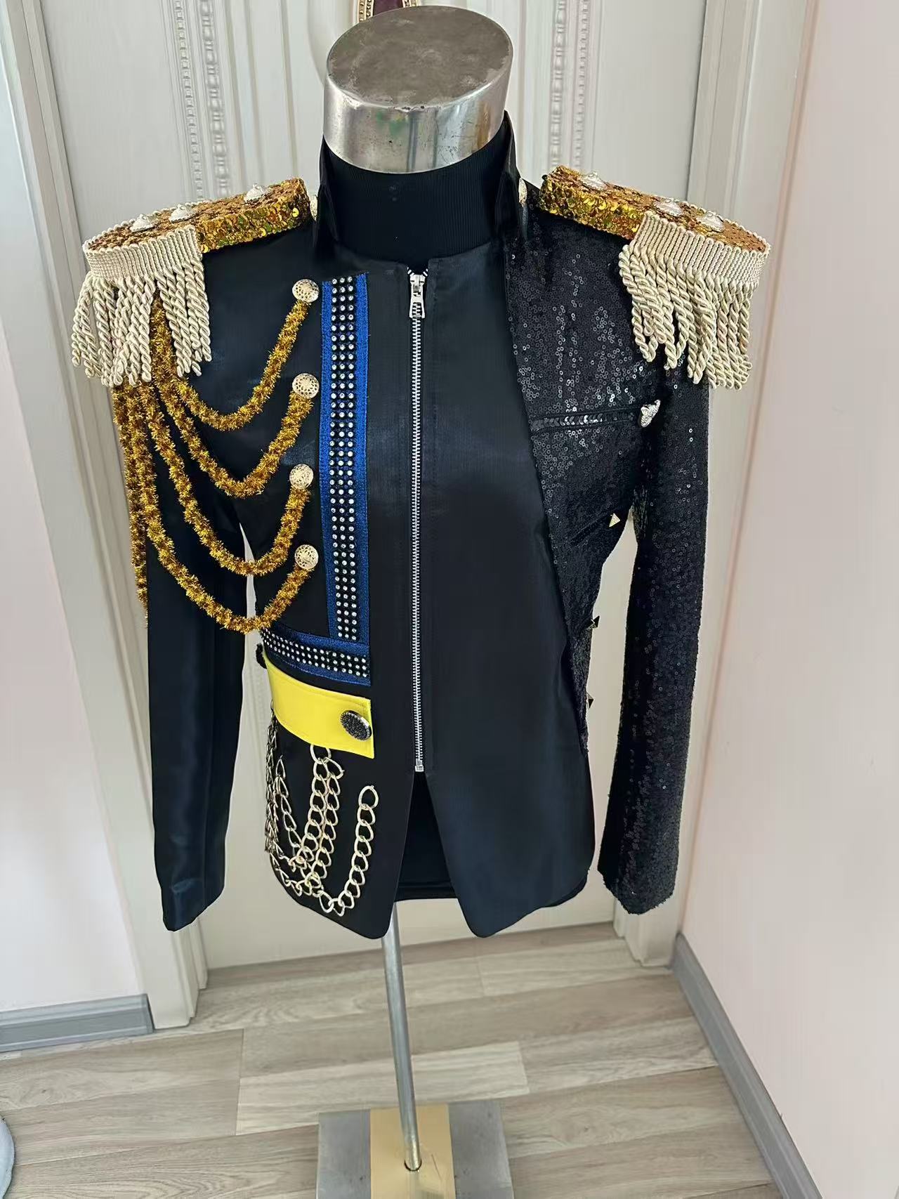 새로운 남성 태슬 로얄 재킷 웨딩 파티 연회 정장 드레 - Men Formal Wear Wedding 리뷰 및 가격