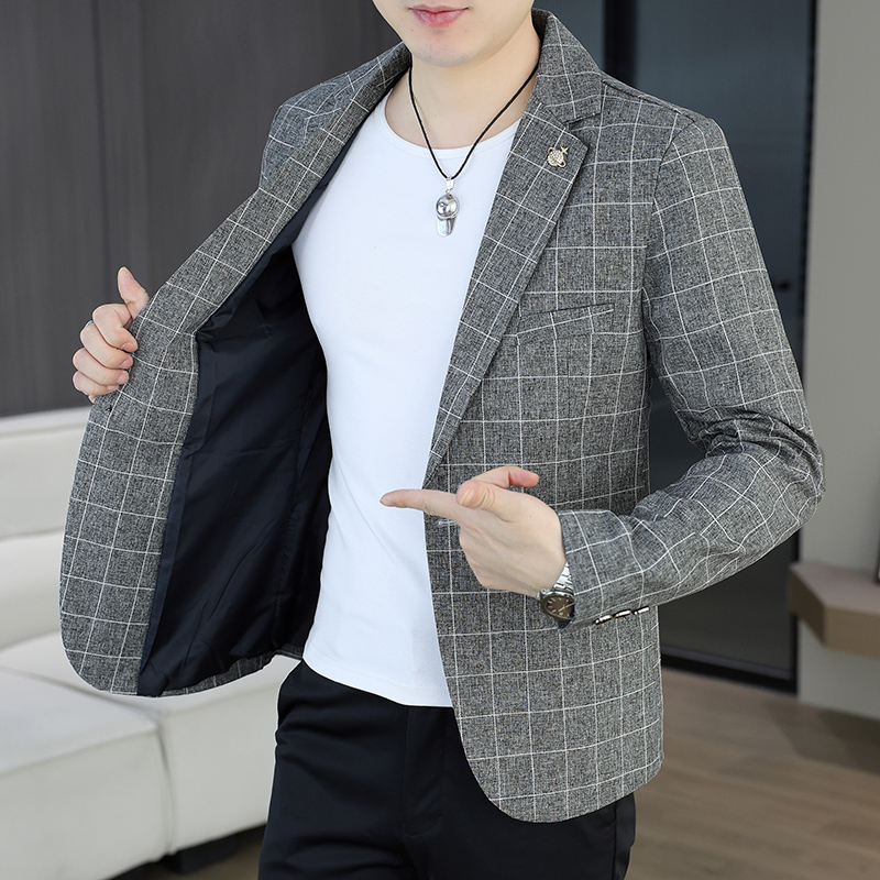 블레이저 아웃도어 남성용 사이클링 패션 비즈니스 캐주얼 - Korean Men Formal Wear 리뷰 및 가격