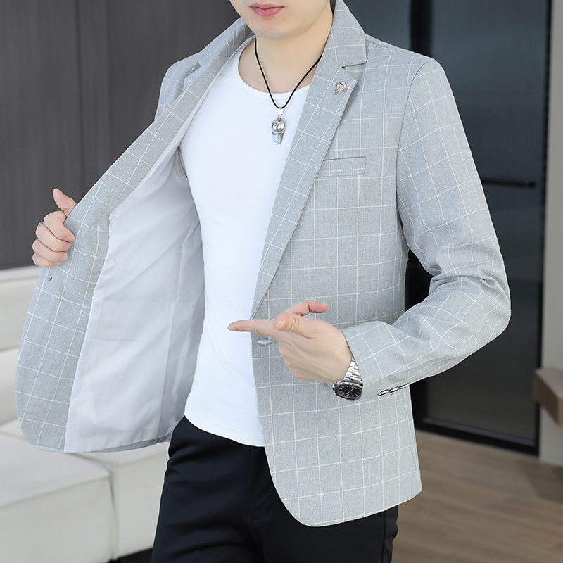 블레이저 아웃도어 남성용 사이클링 패션 비즈니스 캐주얼 - Korean Men Formal Wear 리뷰 및 가격