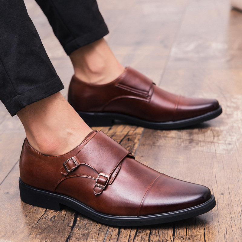 새로운 남성용 옥스포드 신발 블랙 및 브라운 정장 웨딩 - Men Formal Wear Brown 리뷰 및 가격