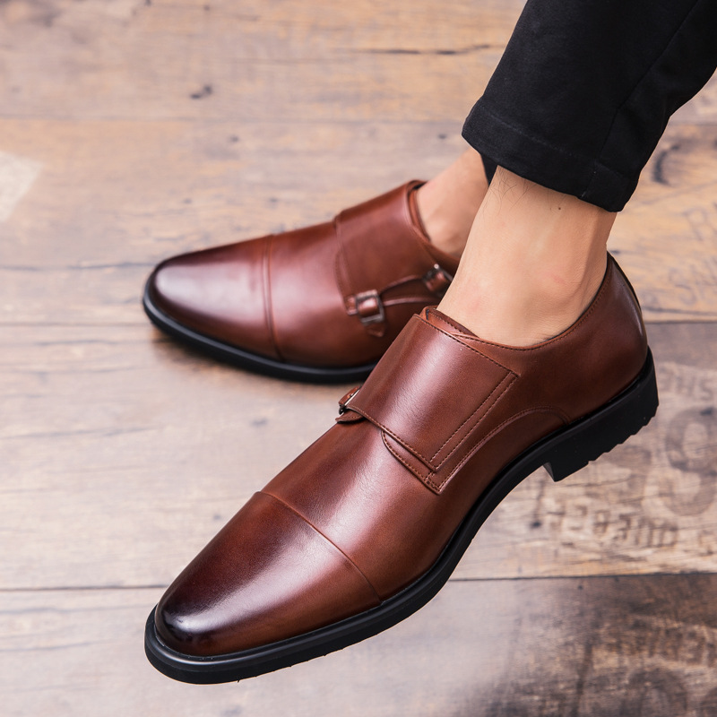 새로운 남성용 옥스포드 신발 블랙 및 브라운 정장 웨딩 - Men Formal Wear Brown 리뷰 및 가격