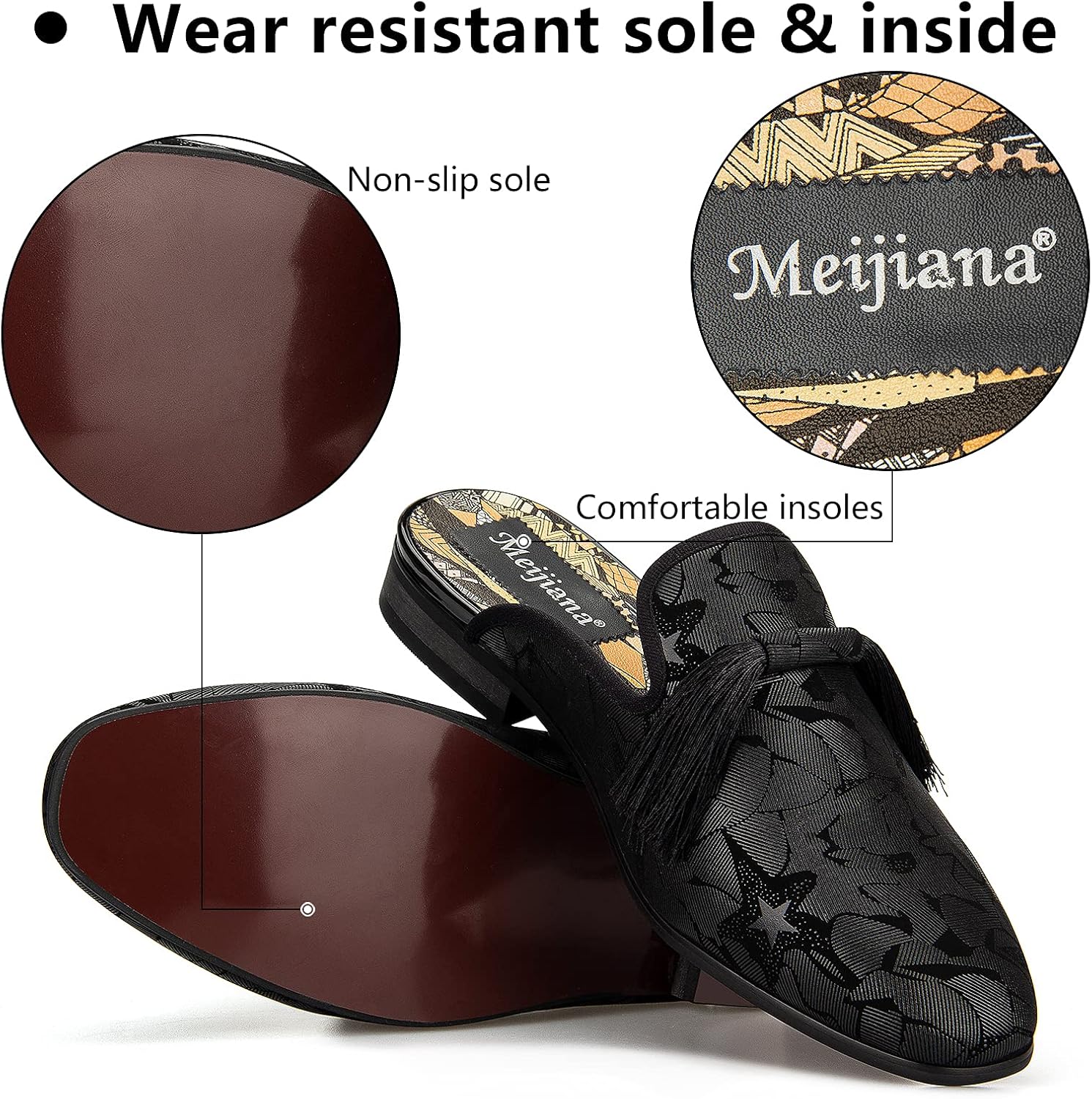 남성용 슬리퍼 슬립온 로퍼 가죽 정장 캐주얼 오픈백 샌 - Men'S Formal Wear Slippers 리뷰 및 가격