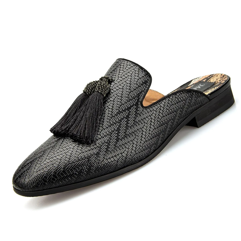 가죽 슬리퍼 통기성 여름 남성 슬리퍼 슬립 온 로퍼 가 - Men'S Formal Wear Slippers 리뷰 및 가격