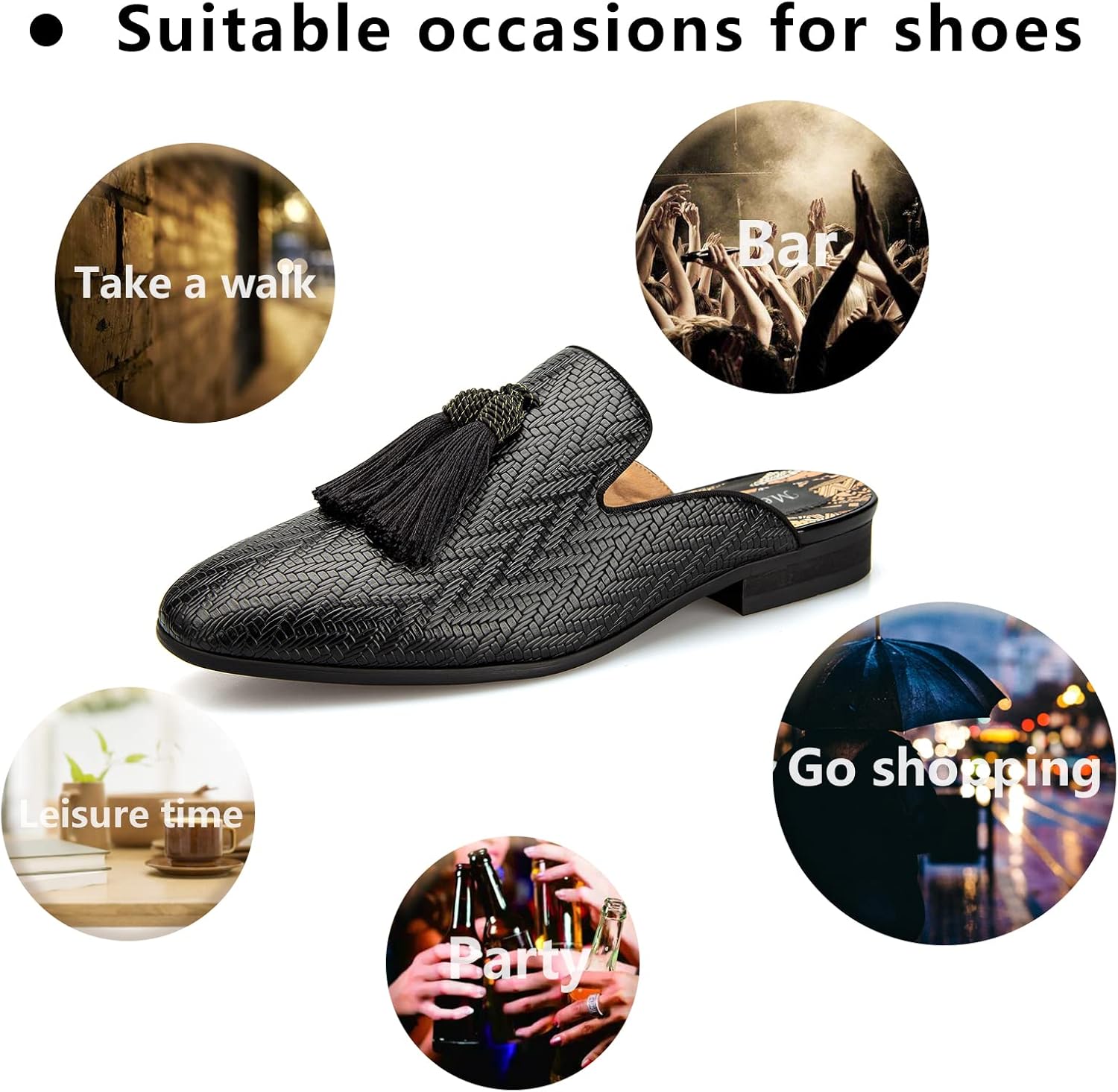 가죽 슬리퍼 통기성 여름 남성 슬리퍼 슬립 온 로퍼 가 - Men'S Formal Wear Slippers 리뷰 및 가격